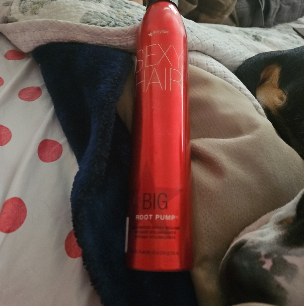 Sexy Hair BIG Root Pump Volumizing Spray - Red